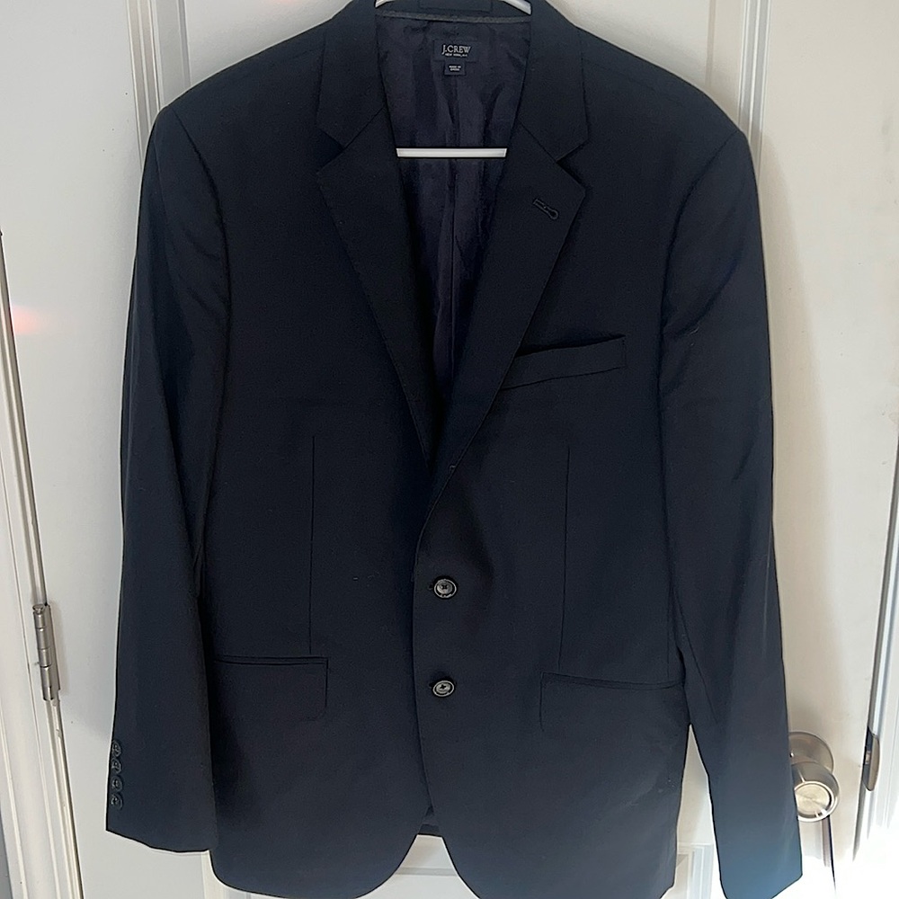 J. Crew Italian Wool Men’s Blazer Size 40S Short Style 16564 Aldridge - Picture 5 of 14